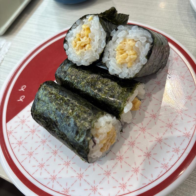 納豆巻き(はま寿司 新潟新津店)