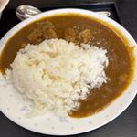 軟骨の半カレー