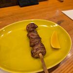 朝引きレバー串