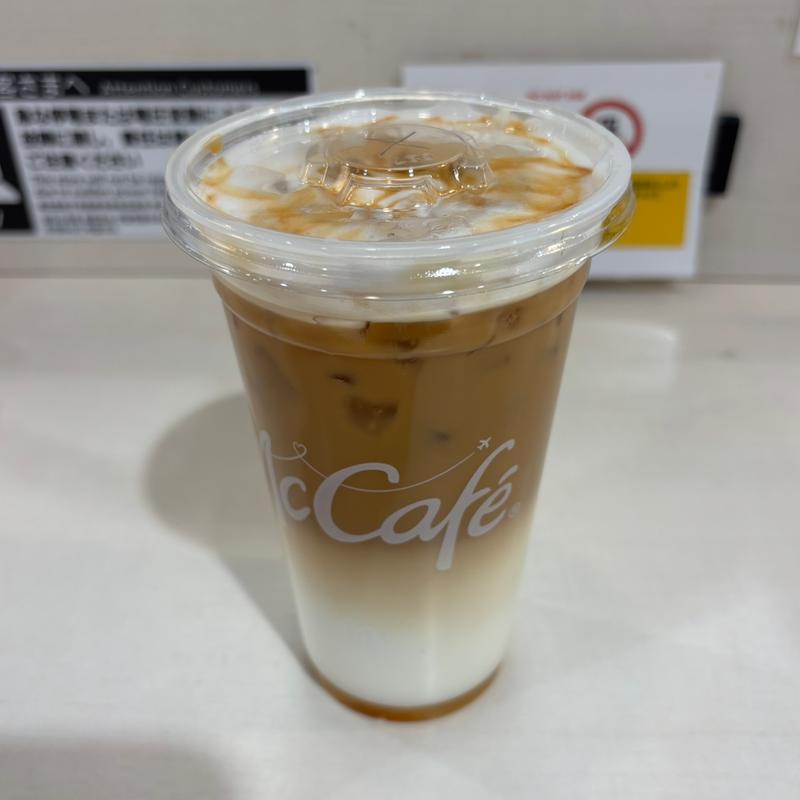 アイスキャラメルラテ(マクドナルド イオンモール岡崎店)