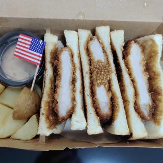 オリジナルカツサンド＆北海道ポテトフライSET(YES!!カツサンド)