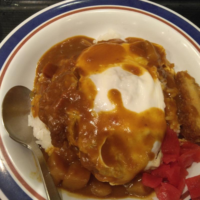 カツ丼カレー(名大富士そば 大井町店)
