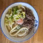 肉玉うどん(山崎家うどん )