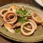 スルメイカ　バター炒め