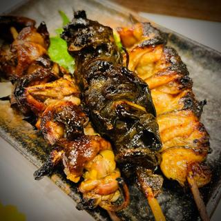 肝焼き くりから焼き ヒレ焼き