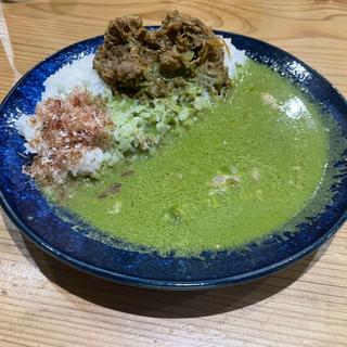 ネオグリーン(ポーク)&無水チキン(JapaneseSpiceCurry WACCA(ワッカ))