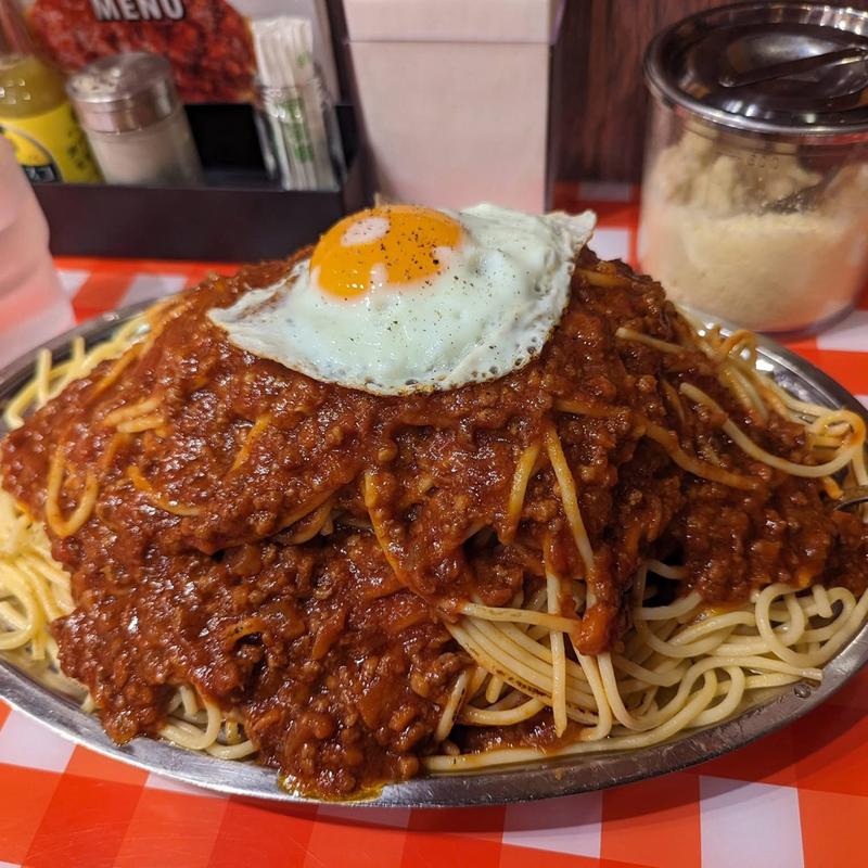 ミートソース 星人 1.5kg 目玉焼き(スパゲッティーのパンチョ 新宿店)