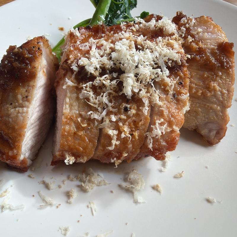 岩中豚ロースステーキ(キッチンポルク kitchen PORC)