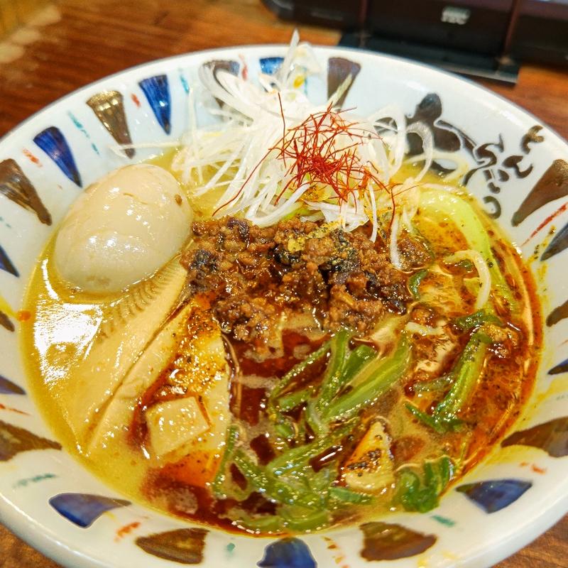 担々麺＋半熟味玉(七志 港南台バーズ店)