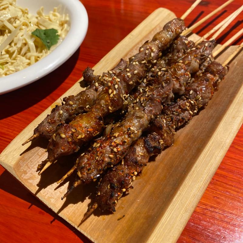 ラム串焼き(味坊之家)