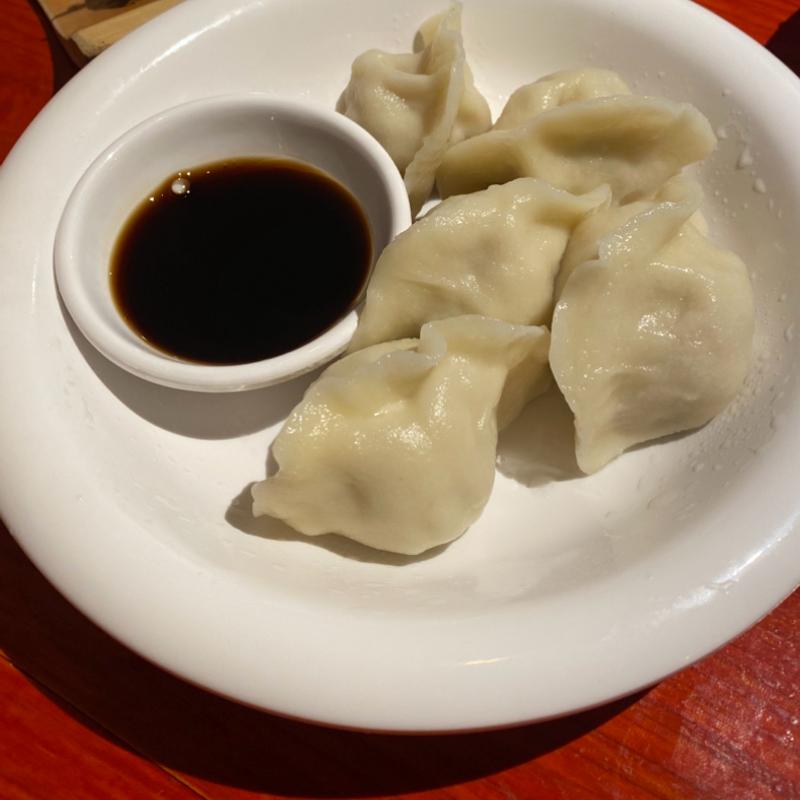 ラムとトマト水餃子(味坊之家)