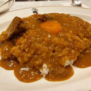 インデアンカレー 卵トッピング