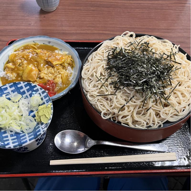 もりそば＋カレーセット(斉藤庵 )