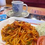 「喫茶店の大道」ナポリタン