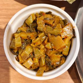 店内仕込み辛子高菜(三代目 博多だるま)