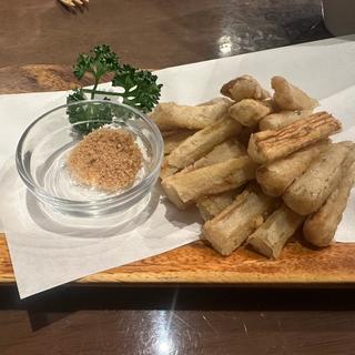 厳選国産ごぼうの唐揚げ 〜燻製塩で〜