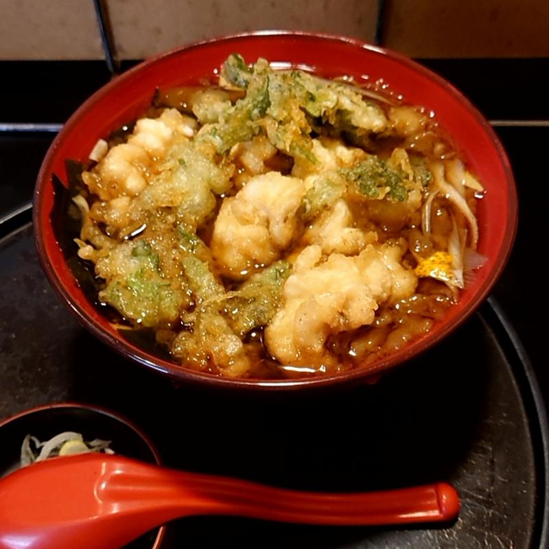 白子天たぬきそば(長生庵 （ちょうせいあん）)