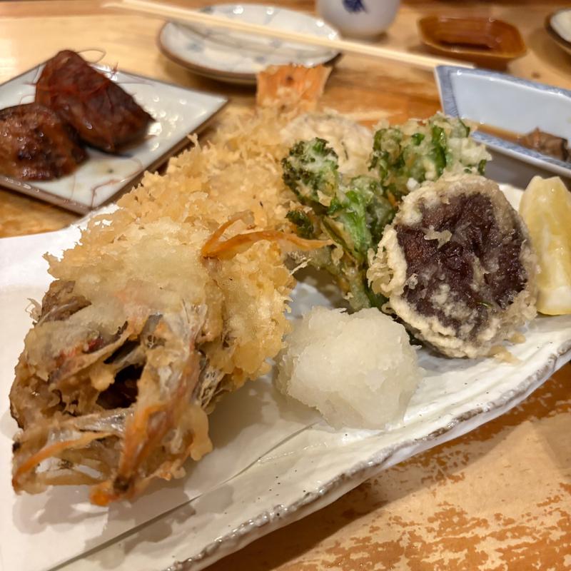 伊勢海老の天ぷら(居酒屋 佐藤 恵比寿 )