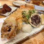 伊勢海老の天ぷら