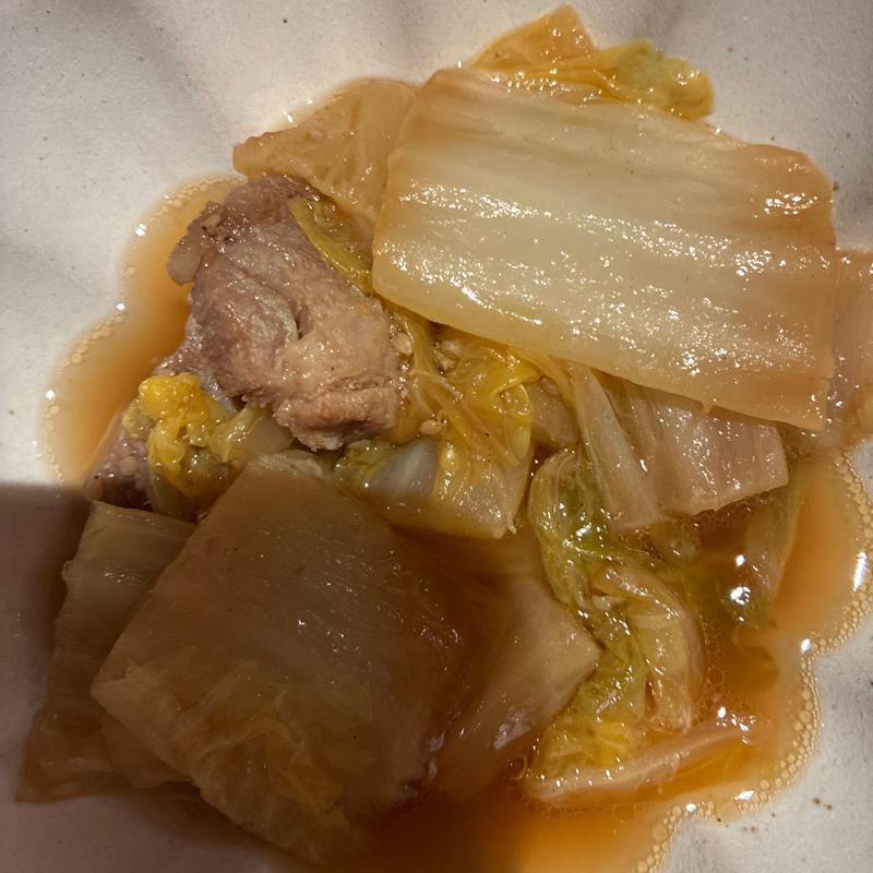 白菜と豚肉の煮物(室蘭やきとり鳥辰 大通店)