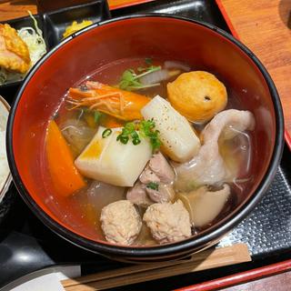 新春餅ちゃんこ定食(オリジナルちゃんこ)