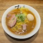 味噌ラーメン＋半熟ゆでたまご