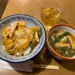 親子丼　ミニ蕎麦きざみ(きよし)