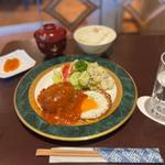 ハンバーグライスセット