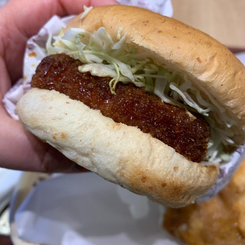 和風チキンカツバーガー(ケンタッキーフライドチキン上板橋店)