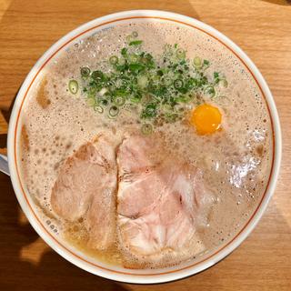 月見チャーシューメン(三代目 博多だるま)