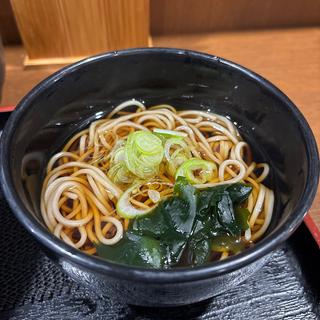 ミニそば(天ぷら食堂 満天)