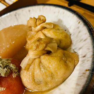 とろとろ白菜と牛スジ巾着(CHACHUCHO-ちゃちゅちょ-和カフェ&美味しいご飯日本酒バー)