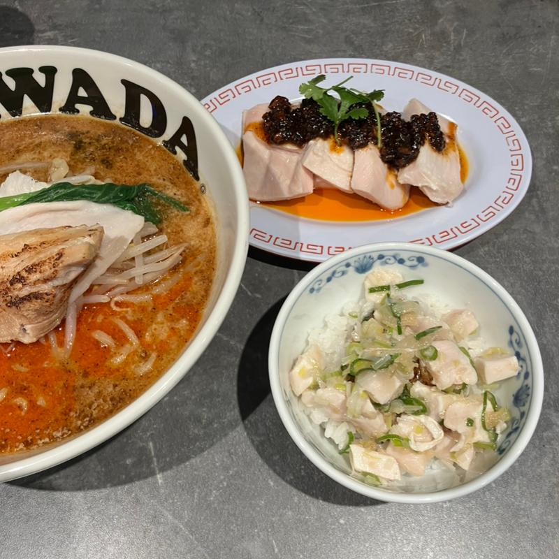 よだれ鶏(シビカラ担々麺 澤田商店 高槻店)