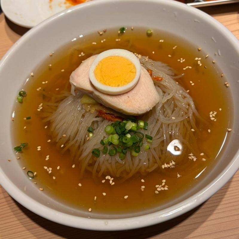 韓国冷麺(焼肉 鳴尾 銀座本店)