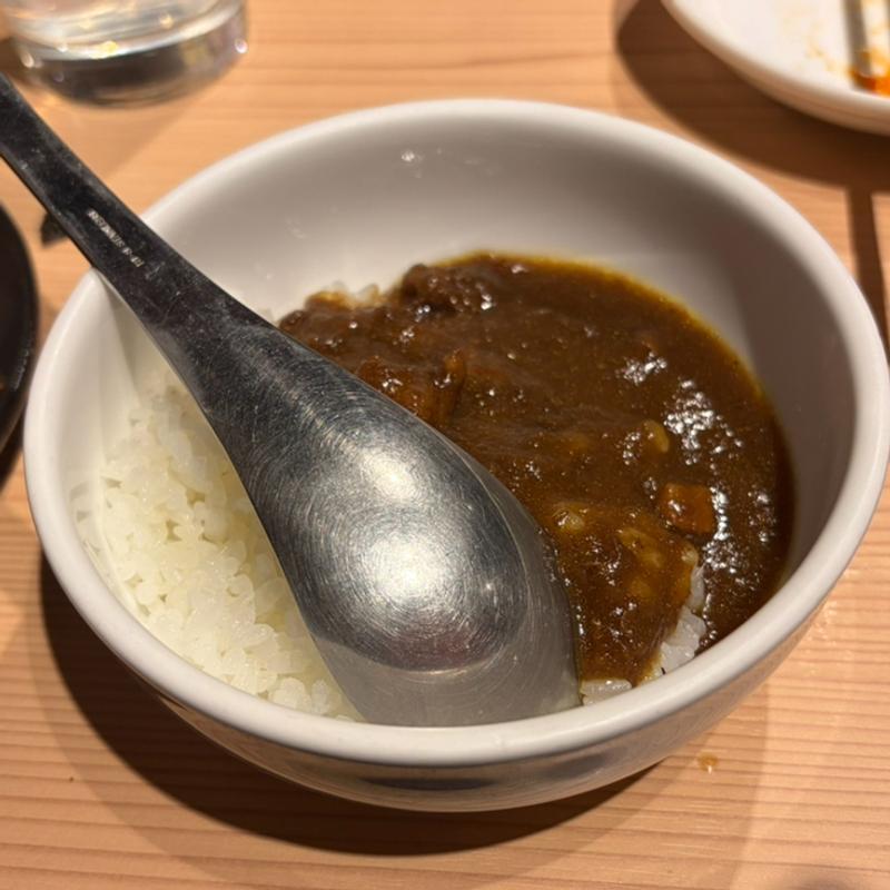 カレーライス　ちょっと(焼肉 鳴尾 銀座本店)
