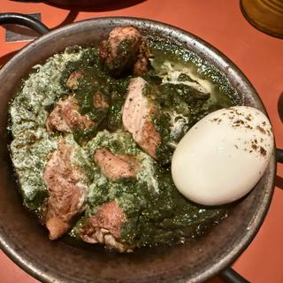 チキンカレー(ほうれん草)(ヨゴロウ (YOGORO))