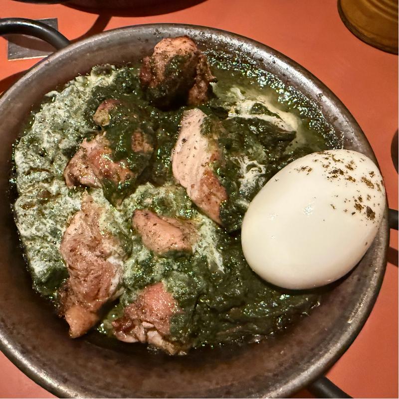 チキンカレー(ほうれん草)(ヨゴロウ (YOGORO))