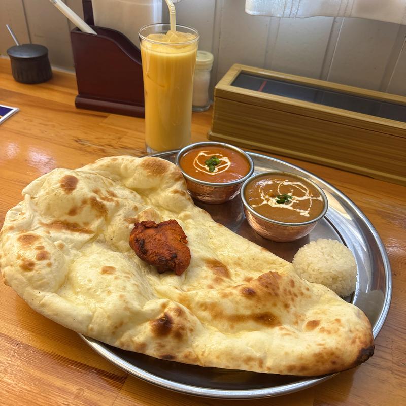 2種類のカレーランチセット(ニューナマステインディア)