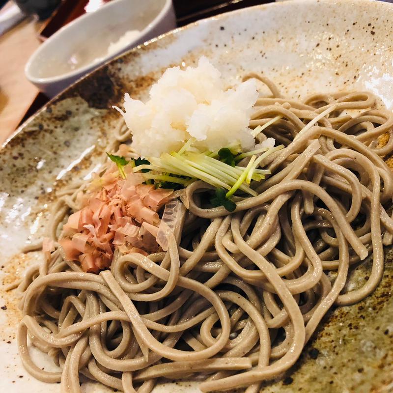 辛味大根のおろしそば（いなか）(天神房丸新 （てんじんぼうまるしん）)