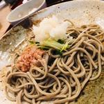 辛味大根のおろしそば（いなか）