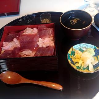 市松マグロ重(re:Dine 日本橋室町)