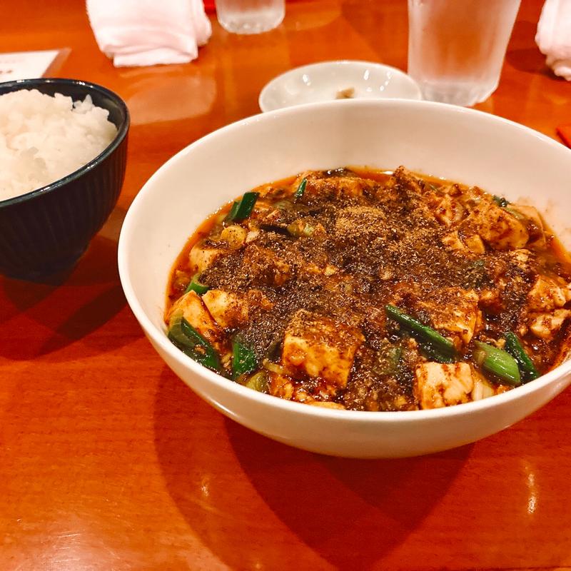 最強麻婆豆府ランチ(中菜Labo. 朝陽)