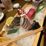 刺身4点盛り(神楽坂 椿々 )