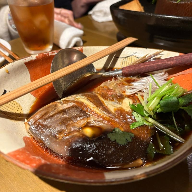 真鯛の兜煮(神楽坂 椿々 )