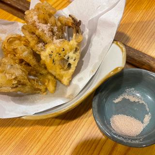 舞茸の天ぷら(武州うどんあかね&みどりダイニング)