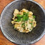 ホタテときのこのバターソテー