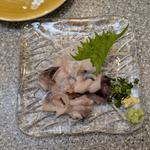 いかのなんこつ刺身(くるくる寿し)