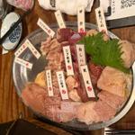 焼鳥番町盛り合わせ(鳥番長 上野昭和通り店)