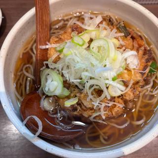 かき揚げそば