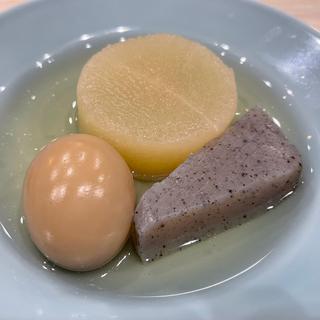 大根・こんにゃく・卵(月島ゴールデン酒場)